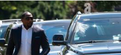 Ray Lewis Ray Lewis, former Baltimore Ravens Linebacker standing next to his Cadillac Escalade